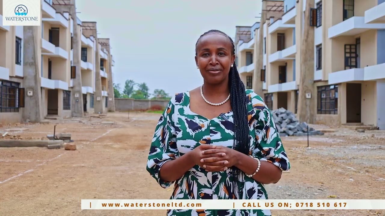 The Developer's Vision, Waterstone Garden, a Gated Community in Ruiru Kamakis