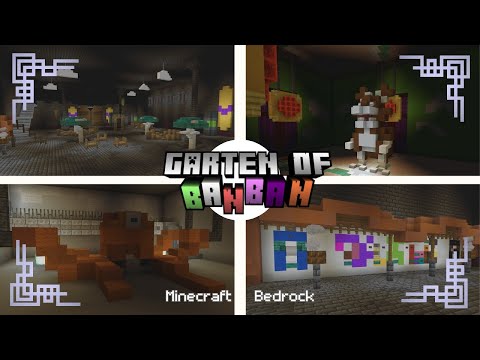 Garten of Banban Chapters 3 Addon Maps Minecraft Bedrock