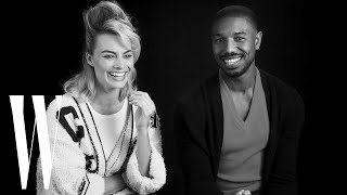 Margot Robbie And Michael B Jordan On Being Each Others Movie Crushes W Magazine