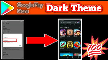 How to On Dark Theme on Play Store app | how to enable dark mode in   Google play store | dark mode
