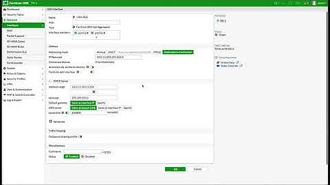FortiSwitch   Multiple FortiLink interfaces