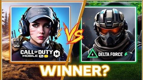 Is Delta Force Better Mobile Than Call Of Duty Mobile? #deltaforce #callofduty #mobilegame