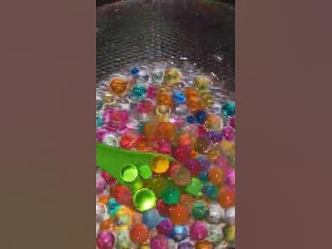Exploded stress ball after 3 days - YouTube