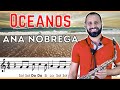 • OCEANOS | Ana Nóbrega - Partitura com notas - Sax Alto 🎷