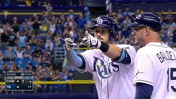 CWS@TB: Souza singles to left to tie the game