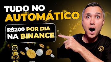 ROBÔ DA BINANCE GRÁTIS COMPRA E VENDE CRIPTOMOEDAS 24H POR DIA