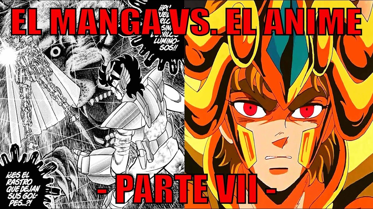 Saint Seiya Manga Vs Anime Parte Vii Los Caballeros De Oro Y Saint Seiya Manga Vs Anime Parte Vii Los Caballeros De Oro Y