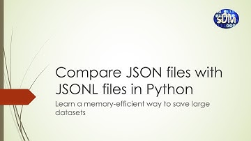 Compare JSON files with JSONL files in Python
