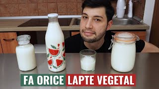 Cum Sa Faci Lapte Vegetal: Lapte de Migdale, Lapte de Ovaz, Lapte de Cocos - Episodul 23