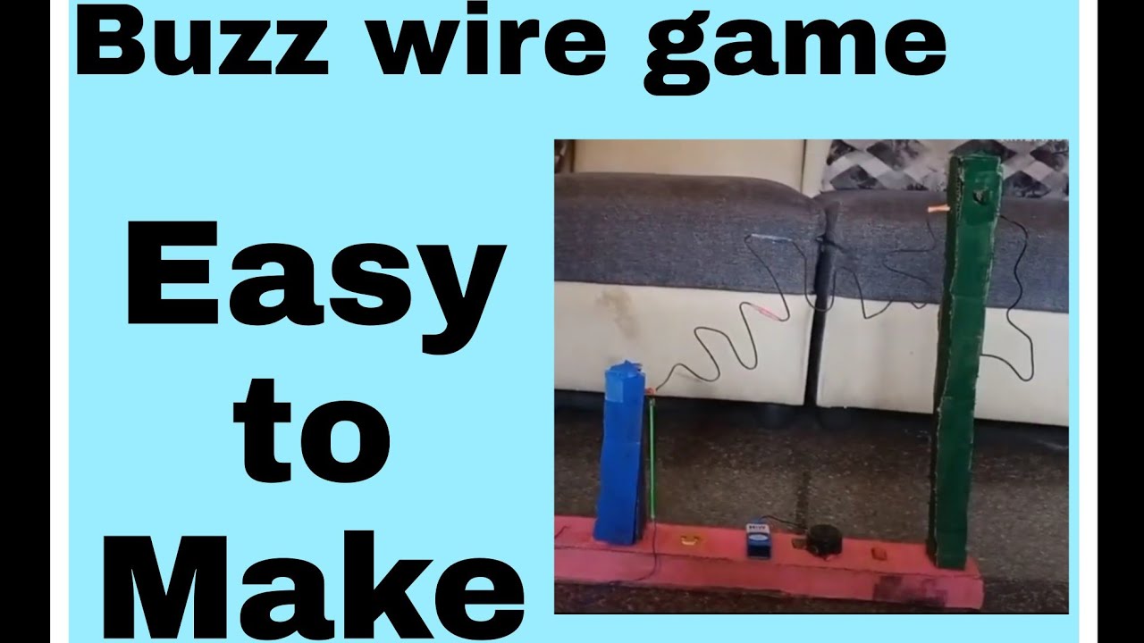 Buzz Wire Game Rabbit Buzz wire game - YouTube