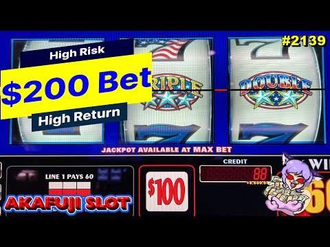 Triple Double Stars $100 Slot Machine Max Bet $200 at Pechanga Casino