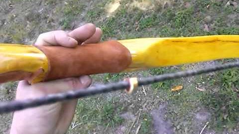 First Osage orange self bow !! Part 1