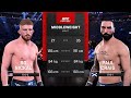 UFC 3️⃣0️⃣9️⃣ - Bo Nickal 🆚 Paul Craig ( Simulation on PS5🥊UFC5 )