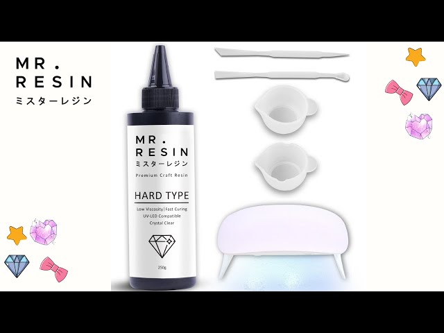 UV Resin Kit - Mr. Resin 250g Crystal Clear Resin (Starters Kit) +