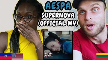 REACTION TO aespa (에스파) - Supernova (Official MV) | FIRST TIME HEARING