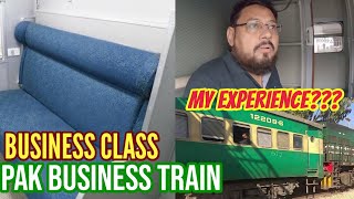 Pak Business Train | Karachi to Lahore Journey | Business Class Review | Travel Pakistan