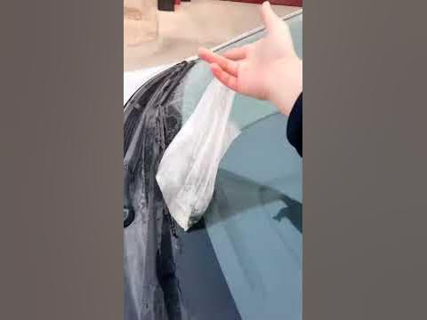 Easiest Way to Get Ice Off Windshield (Life Hack) TikToks 2021 - YouTube