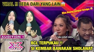 VIRAL !! SAAT AUDISI X FACTOR SI KEMBAR INI BAWAKAN SHOLAWAT !! SEMUA JURI TERPUKAU... - PARODI