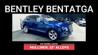 #bentley  #bentayga  6.0 W12 #Mulliner Auto 4WD Euro 6 (s/s) 5dr MULLINER, CITY, TOURING