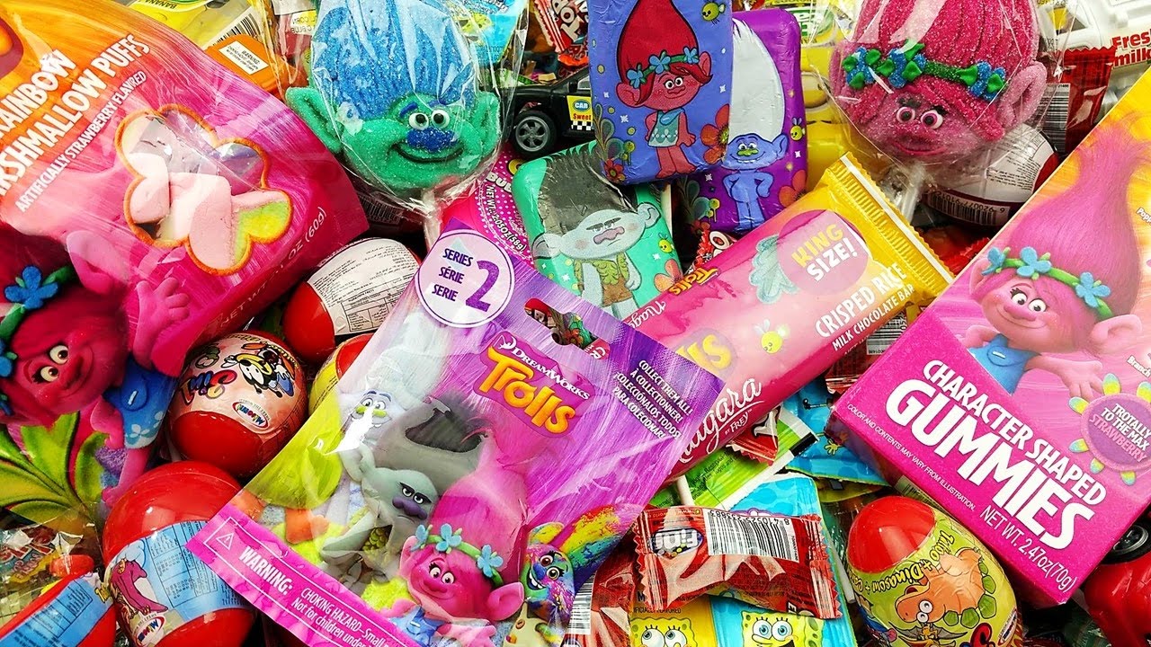 A lot of New Candy Learn Colors with Candy & Lollipops YouTube