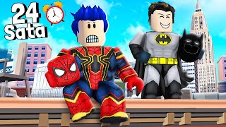 POSTAJEMO SUPER HEROJI NA 24 SATA U ROBLOXU! :O