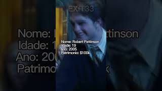 Antes e Depois do Robert Pattinson