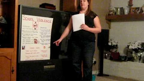 Amber Hopper's Persuasive Speech