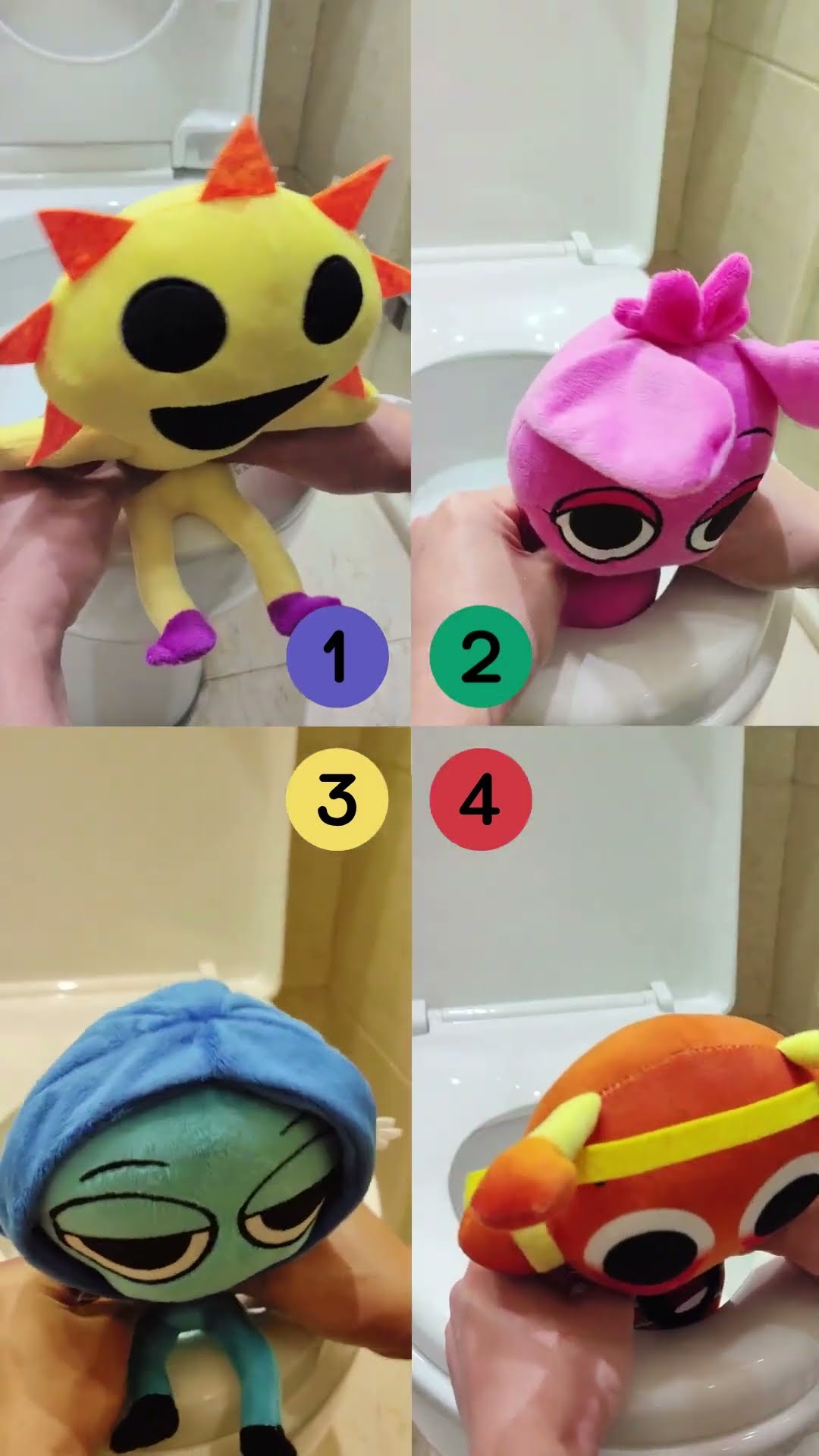Sprunkis in the toilet collection
