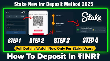 Stake new deposit method | how to deposit inr in stake 2025 | stake deposit failed problem | upi vpa