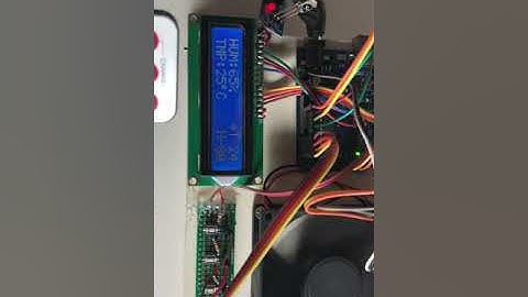 Temperature , Humidity controller with IR Remote using Arduino
