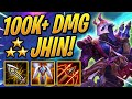 3 STAR JHIN ⭐⭐⭐ - 100,000 DAMAGE! | TFT Guide | Teamfight Tactics Set 3 Galaxies League of Legends