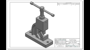 Learning Solid Edge: (Lab 15 - Assembly)