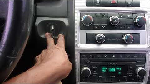 2009_2012  Dodge Journey Ignition Switch (win)Module Replacement  And Programming The Old keys ....