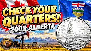 2005 Canada 25 Cents Alberta Commemorative Quarter