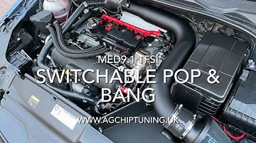 TFSI Switchable Pop & Bang ECU Tuning MED9.1
