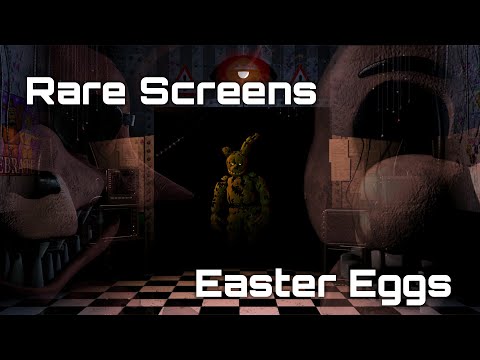Five Nights At Freddy's 2 | Rare Screens x Easter Eggs | Full Hd