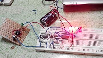 Jk flip-flop counter 0-9