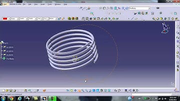 CATIA V5 lesson 5: Design using Rib tool