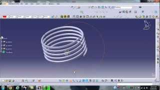 CATIA V5 lesson 5: Design using Rib tool screenshot 2