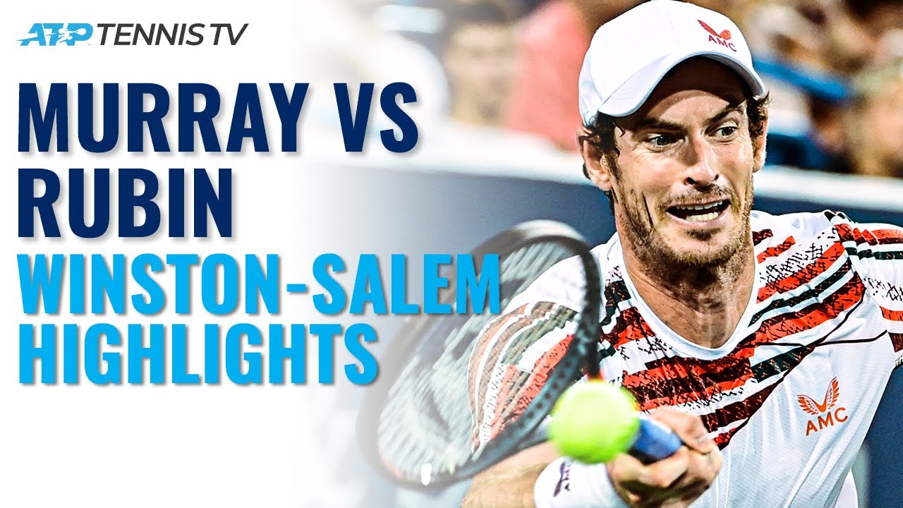 Andy Murray vs Noah Rubin Highlights Winston-Salem 2021