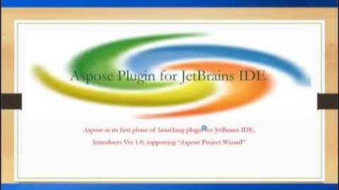 Aspose for IntelliJ IDEA (Aspose Project Wizard)