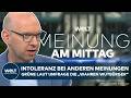 MEINE MEINUNG: Umfrage-Hammer! Grüne zeigen größere Intoleranz gegenüber anderen Meinungen