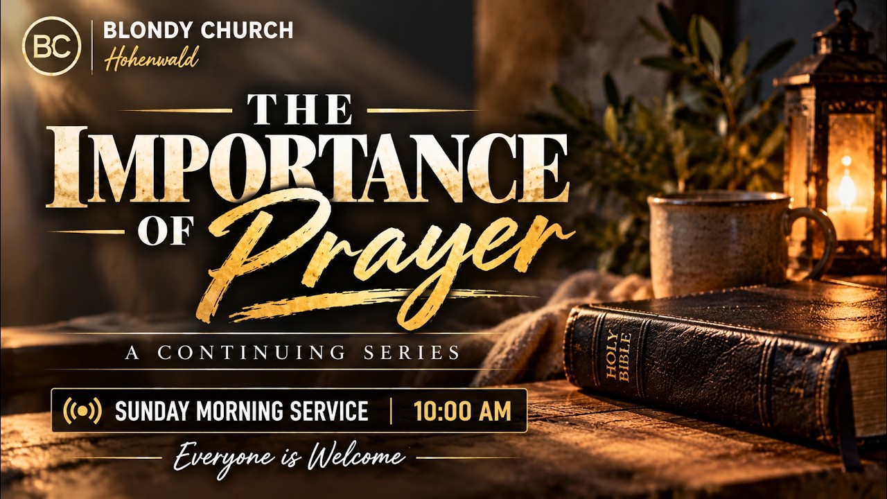 Blondy Church's Sunday Morning  Service  10/25/26