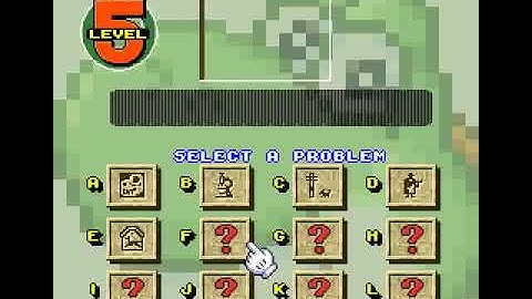 Mario no Super Picross (SNES) - Mario Level 5