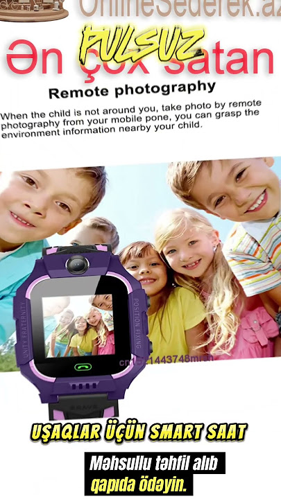 Uşaqlar üçün smart saat Smart Watch Smart2030#saat #saatlar #shorts #trend @OnlineSederek