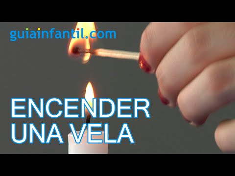 Video: Cómo Encender Una Vela Para Un Niño