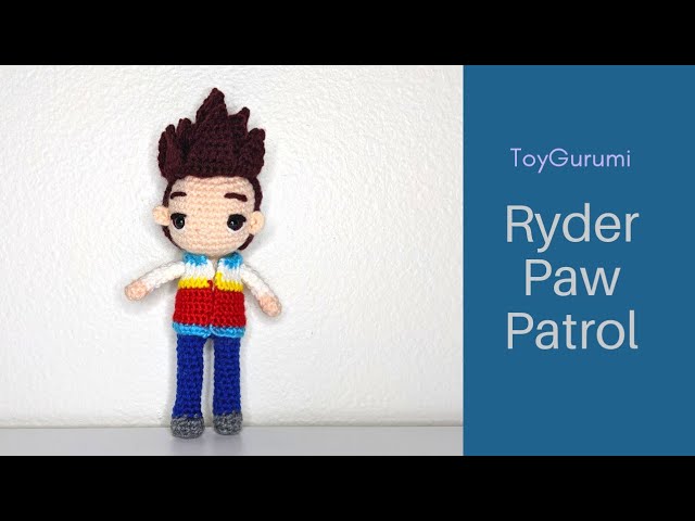 How to Crochet Ryder Amigurumi Paw Patrol, Ryder Paw Patrol Amigurumi