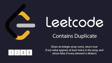 Leetcode 217 | Contains Duplicate | C++