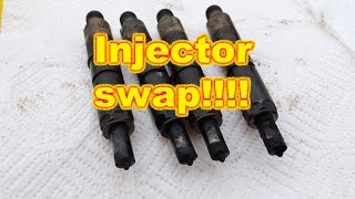 4BT Cummins 40 Horsepower Injector Upgrade! 4BT Runs on 2 Cylinders!!