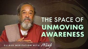 Guided Meditation with Mooji: The Space of Unmoving Awareness ~ Guru Purnima 2025